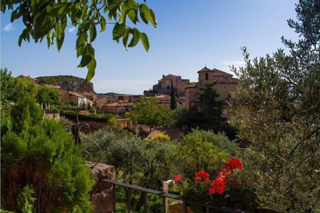Apartamento San Hipolito Apartment Alquezar Luaran gambar